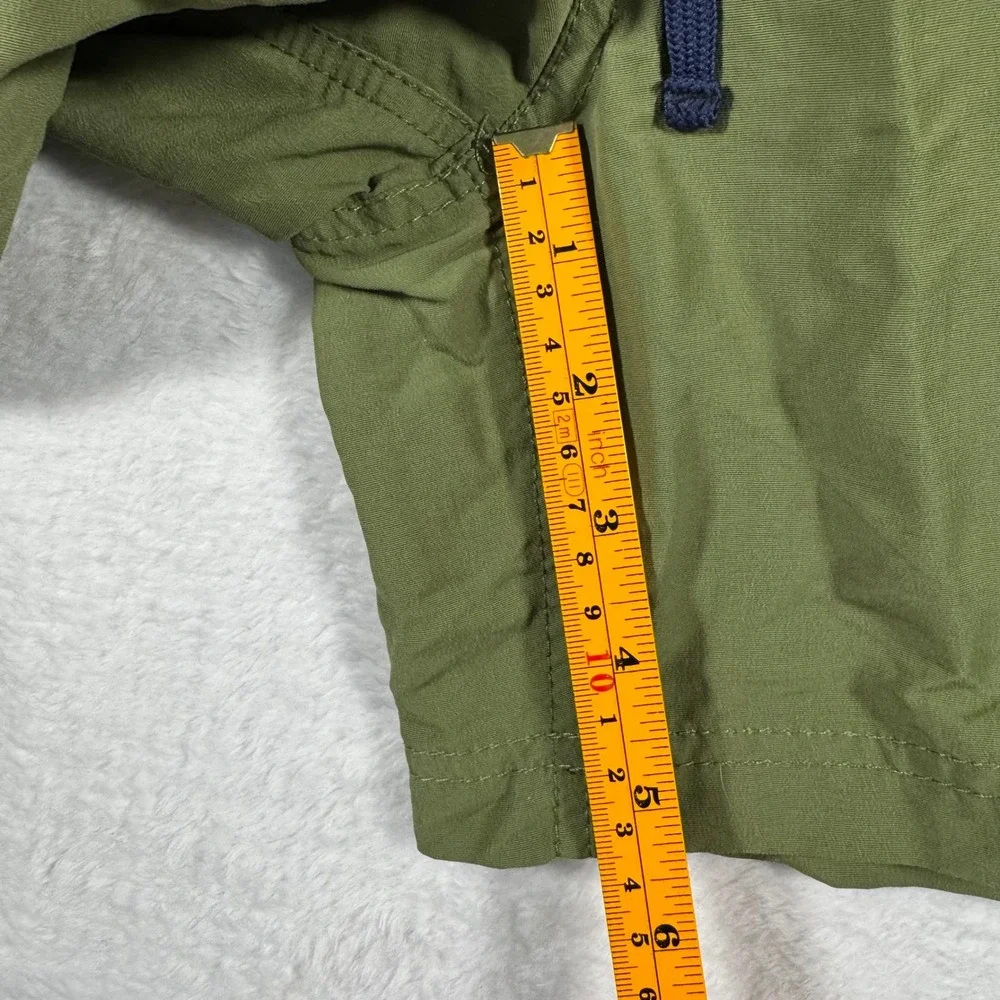 L.L.‎ Bean Supplex Nylon Swim Trunks Mens Small Olive Green Mesh Lined